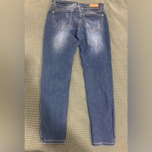 Size 11 distressed urban chic denim jeans